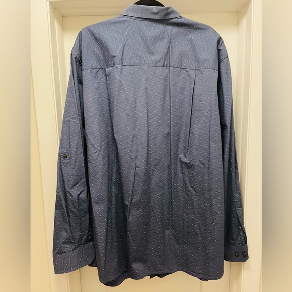 Synergy Button Up Shirt. Size 1XLT. 100% Cotton. - Picture 2 of 2